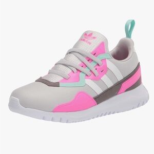 Adidas Vibrant Pink and Gray Sneakers NWT